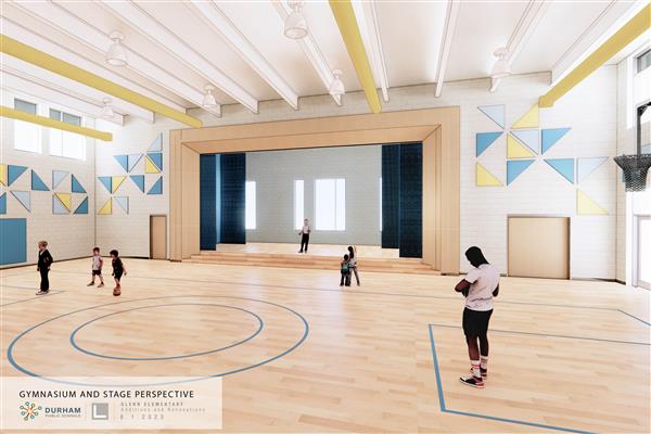 Students will jump and sing for joy in our larger gym and performance space.